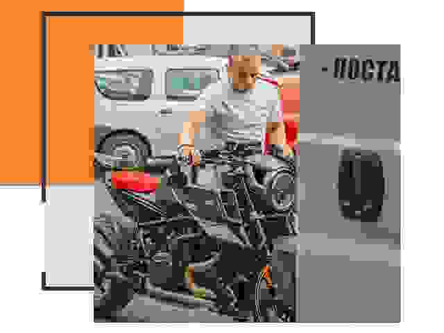 Перевозка мотоцикла по России - Услуги Перевозка-Блх